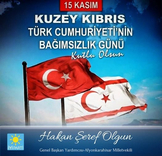 MİLLETVEKİLİ OLGUN, YAVRU VATAN'IN 41. KURULUŞ YILDÖNÜMÜNÜ KUTLADI