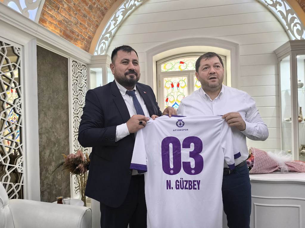 YENİ BAŞKANDAN TSYD İL TEMSİLCİSİ GÜZBEY'E TEŞEKKÜR ZİYARETİ