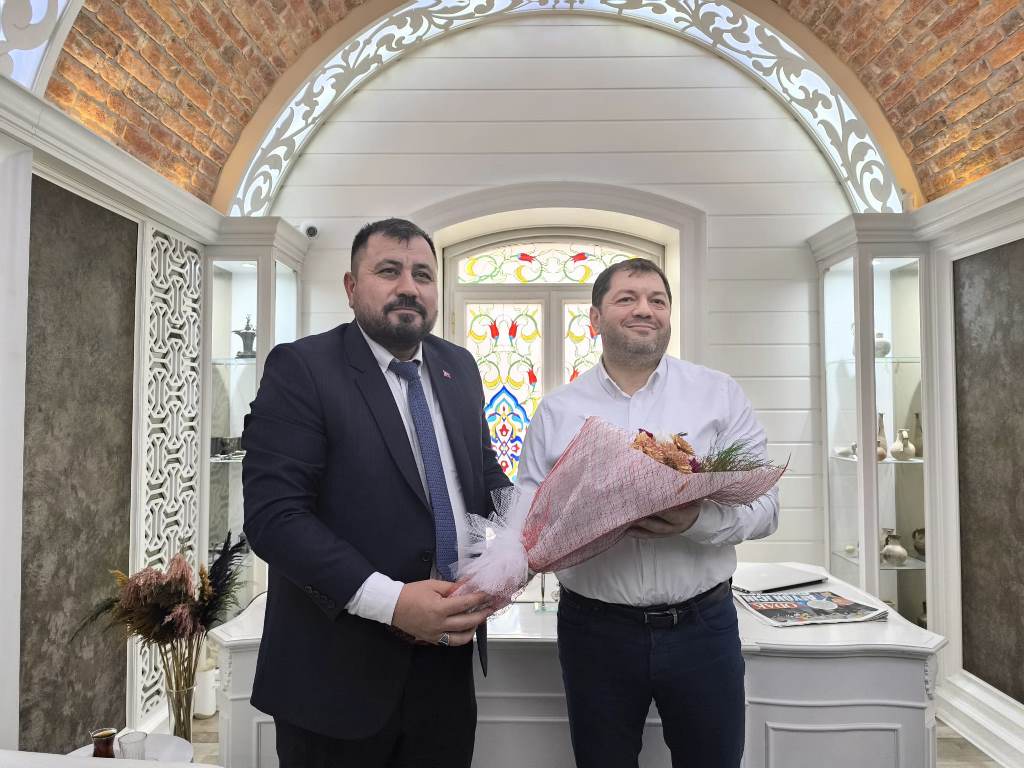 YENİ BAŞKANDAN TSYD İL TEMSİLCİSİ GÜZBEY'E TEŞEKKÜR ZİYARETİ