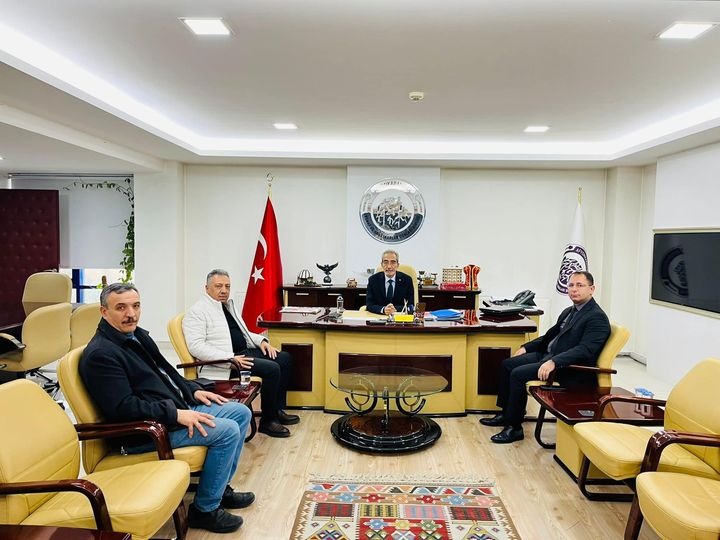 BAŞKAN ÜSTÜN’E ÖNEMLİ ZİYARETLER