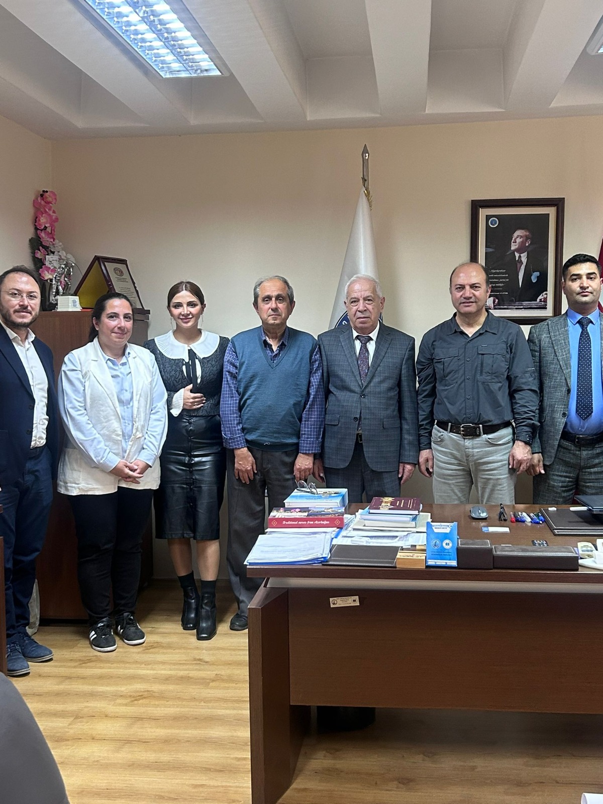 LENKERAN DEVLET ÜNİVERSİTESİNDEN AFYON KOCATEPE ÜNİVERSİTESİNE ZİYARET