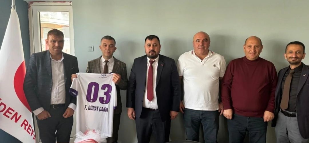 Başkan Akkuş’tan Yeniden Refah Partisi İl Başkanı Fehmi Güray Çakır’a Ziyaret