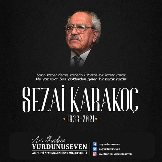 MİLLETVEKİLLERİ YURDUNUSEVEN VE ARSLAN, SEZAİ KARAKOÇ’U ANDI
