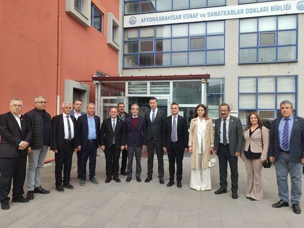 CHP HEYETİ ESOB'U ZİYARET ETTİ