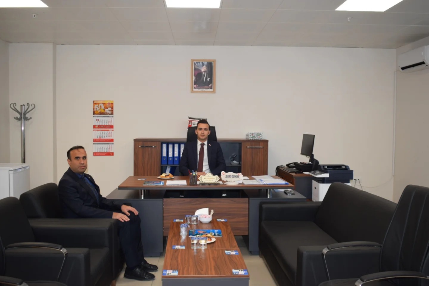 KAYMAKAM DEMİRCİ GENÇLİK KAMPI ETKİNLİK ALANLARINI İNCELEDİ
