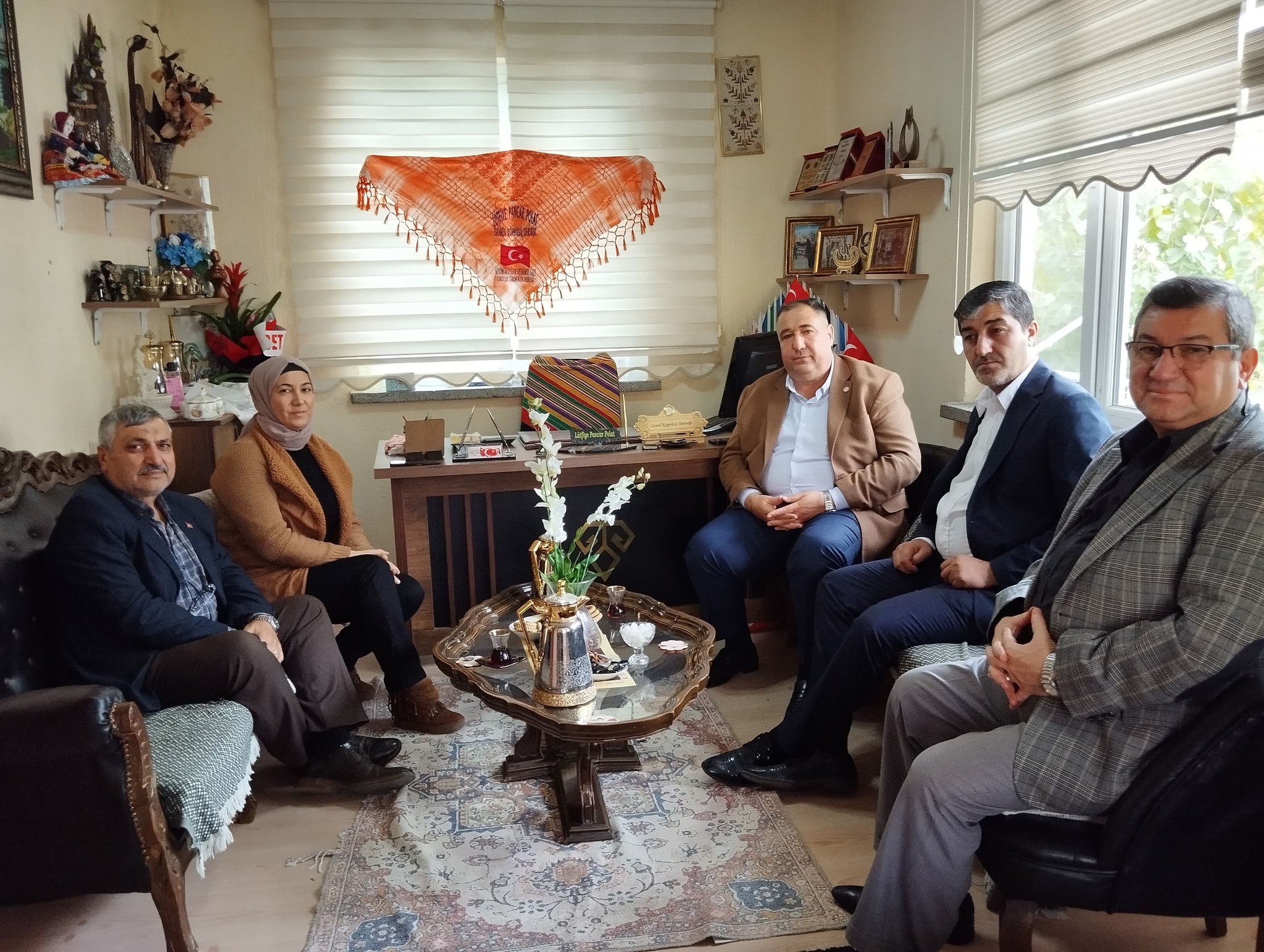 Mısırlıoğlu'ndan Dernek Başkanı Polat'a Ziyareti