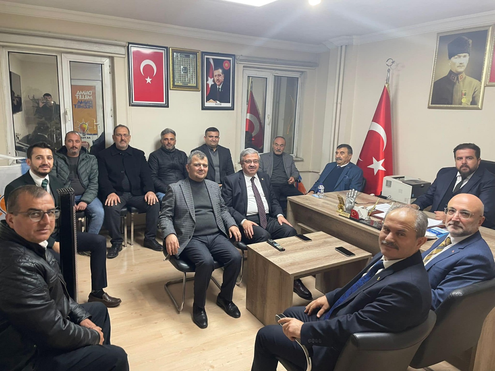 MİLLETVEKİLİ YURDUNUSEVEN, BAŞKAN MOLA’YI ZİYARET ETTİ