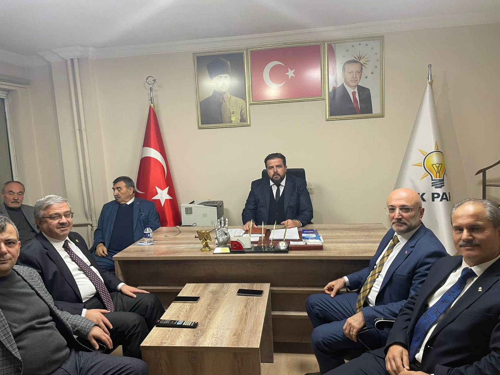 MİLLETVEKİLİ YURDUNUSEVEN, BAŞKAN MOLA’YI ZİYARET ETTİ