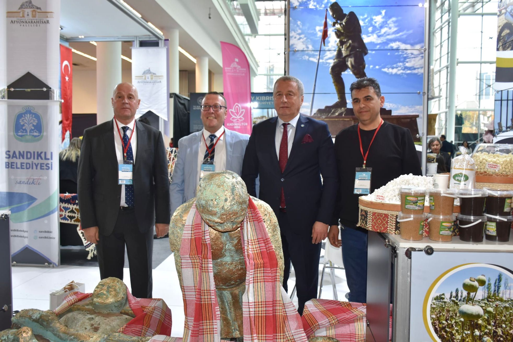 Sandıklı'nın Termal Zenginlikleri 7. Uluslararası Turizm Fuarı'nda Tanıtıldı