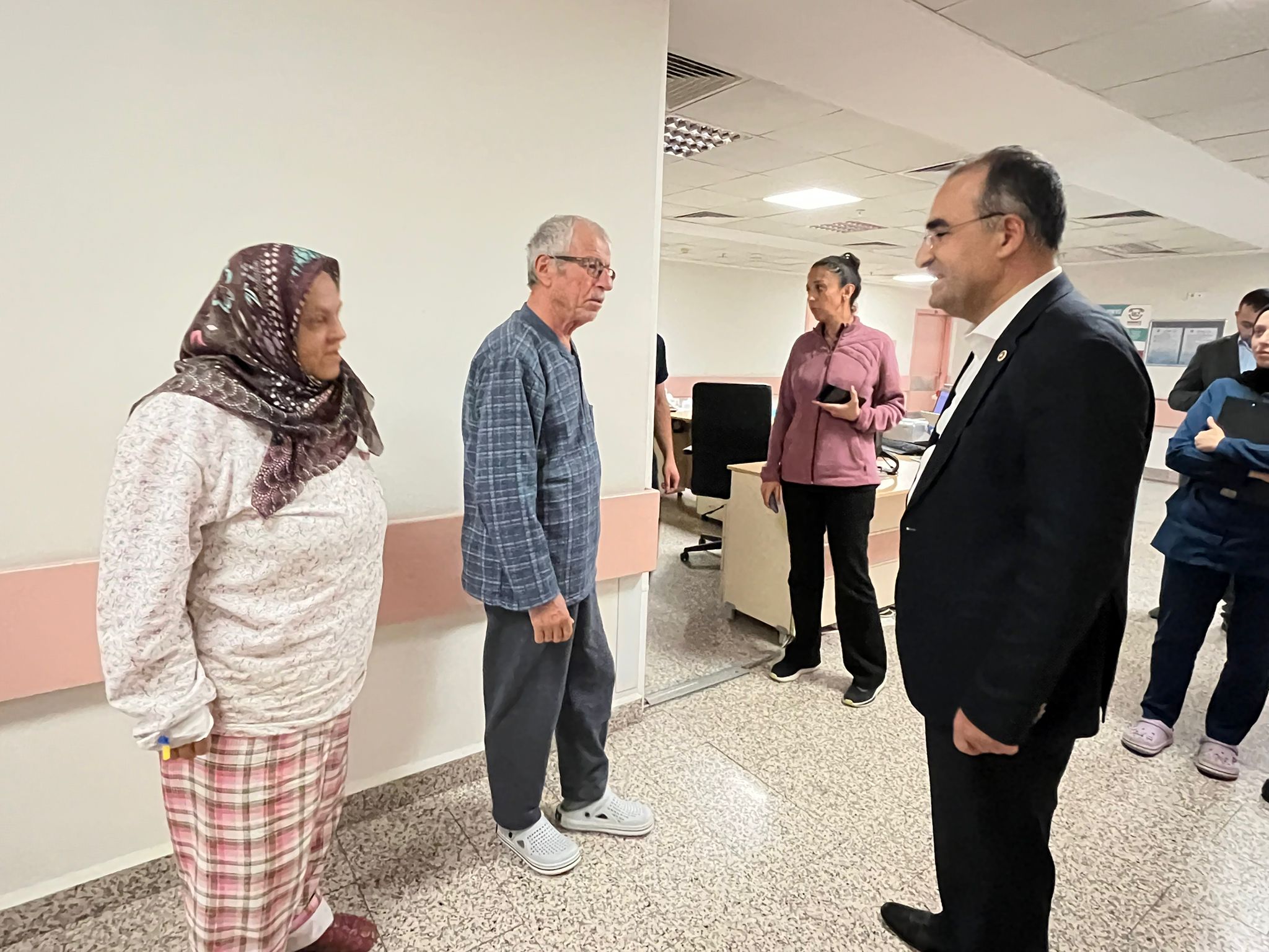 Milletvekili Dr. Arslan’dan Gece Yarısı Hastane Ziyareti