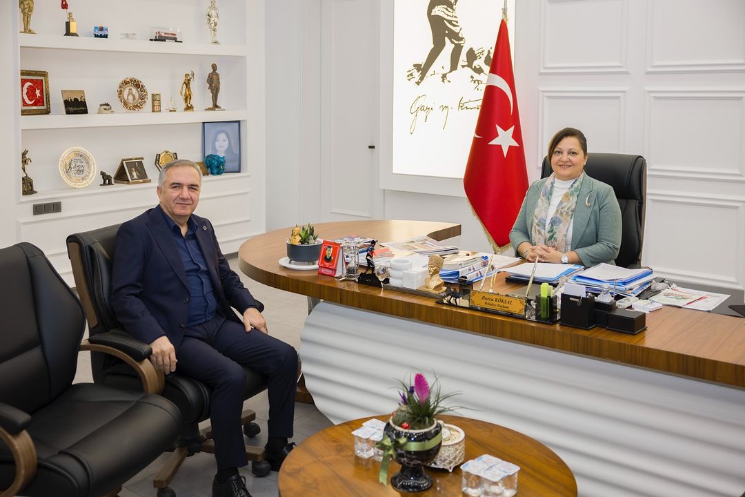 Park Hayat Sağlık Grubu Yönetim Kurulu Başkanı Dr. Arabacı'dan Başkan Köksal'a Ziyaret