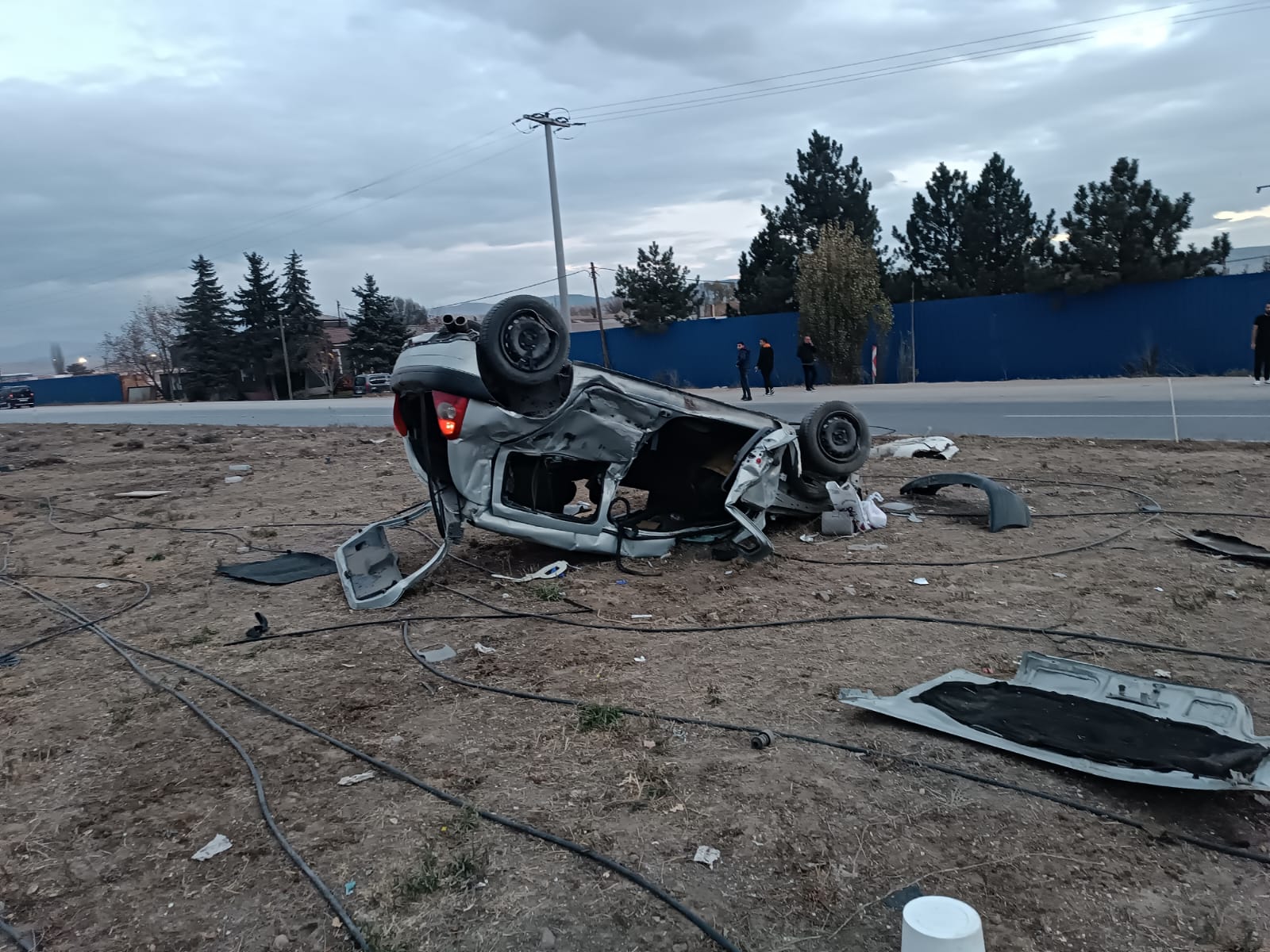 Afyonkarahisar'da Feci Kazada Ağır Yaralanan Sürücü Hayatını Kaybetti