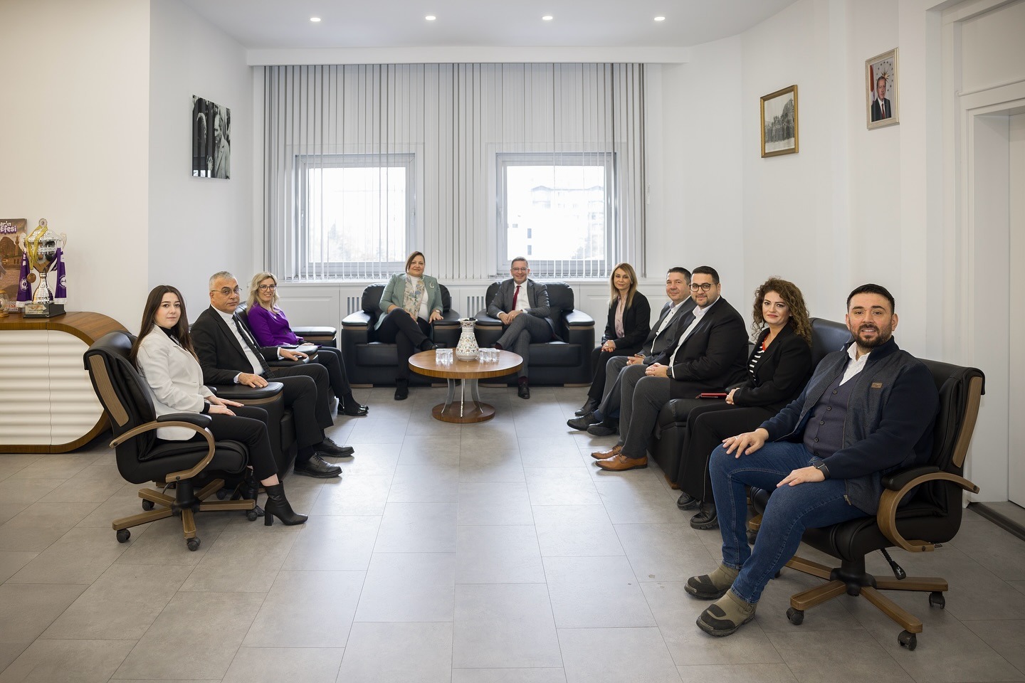 BAŞKAN KÖKSAL'A ANLAMLI ZİYARET