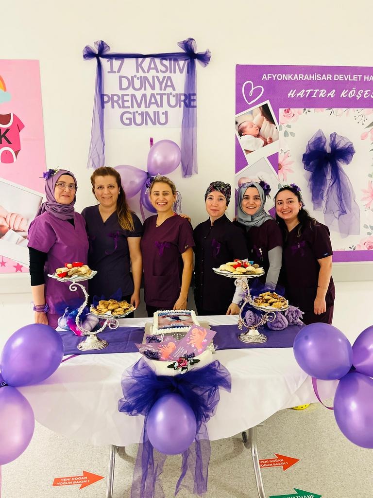DÜNYA PREMATÜRE GÜNÜ KAPSAMINDA ETKİNLİK DÜZENLENDİ      