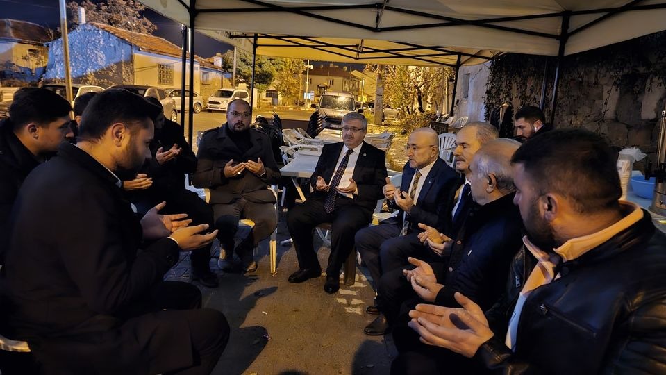 AK PARTİ HEYETİNDEN TAZİYE ZİYARETİ