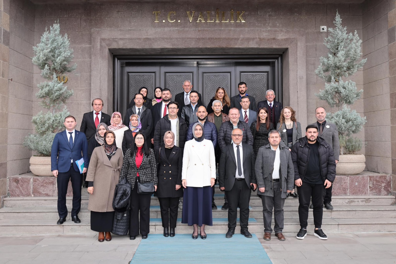 VALİ YİĞİTBAŞI, SİVİL TOPLUM KURULUŞLARINI KABUL ETTİ
