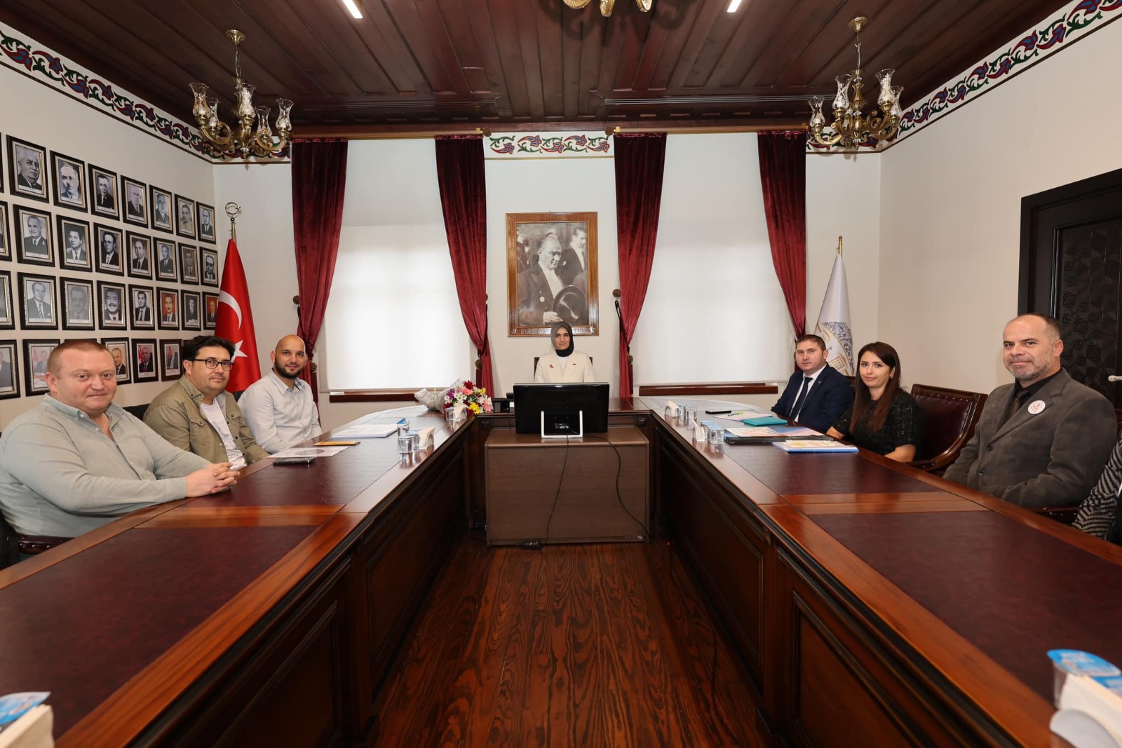 VALİ YİĞİTBAŞI, SİVİL TOPLUM KURULUŞLARINI KABUL ETTİ