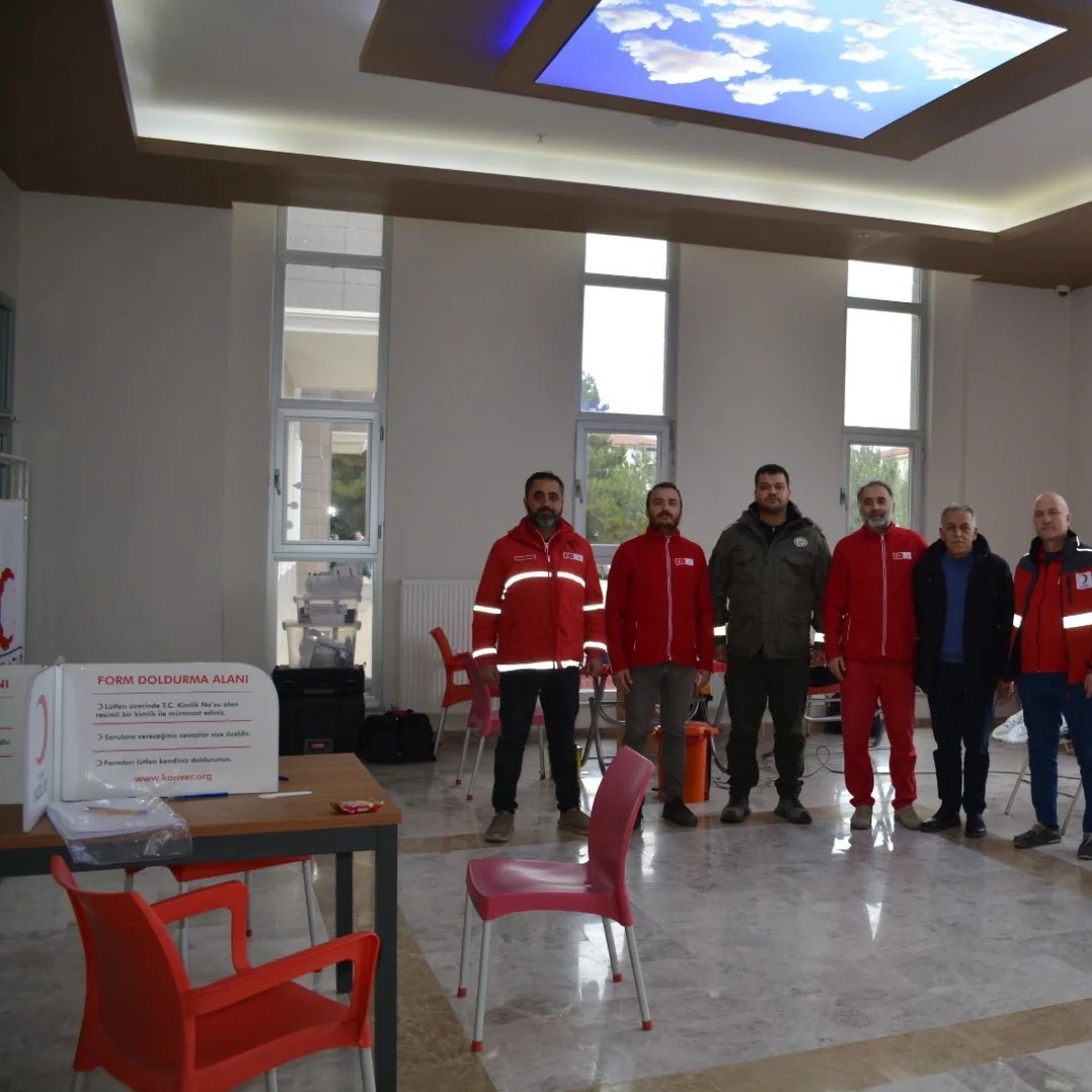 DKMP Personelleri Kızılay’a Kan Bağışında Bulundu