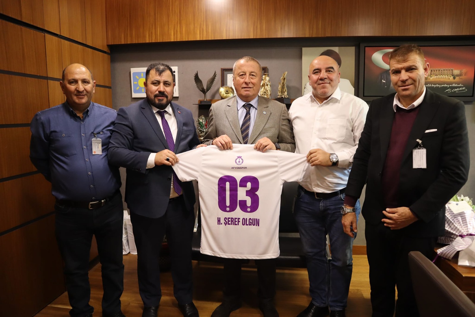 MİLLETVEKİLİ OLGUN, BAŞKAN AKKUŞ VE YÖNETİMİNİ AĞIRLADI