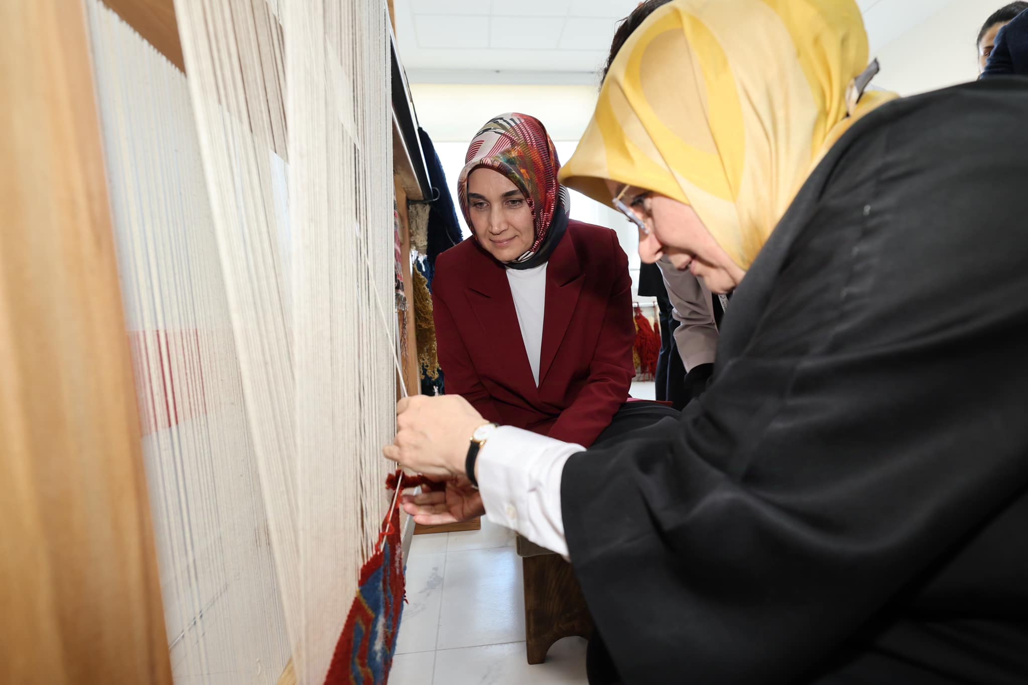 Vali Yiğitbaşı ve Bakan Yardımcısı Olgunlaşma Enstitüsü'nü Ziyaret Etti