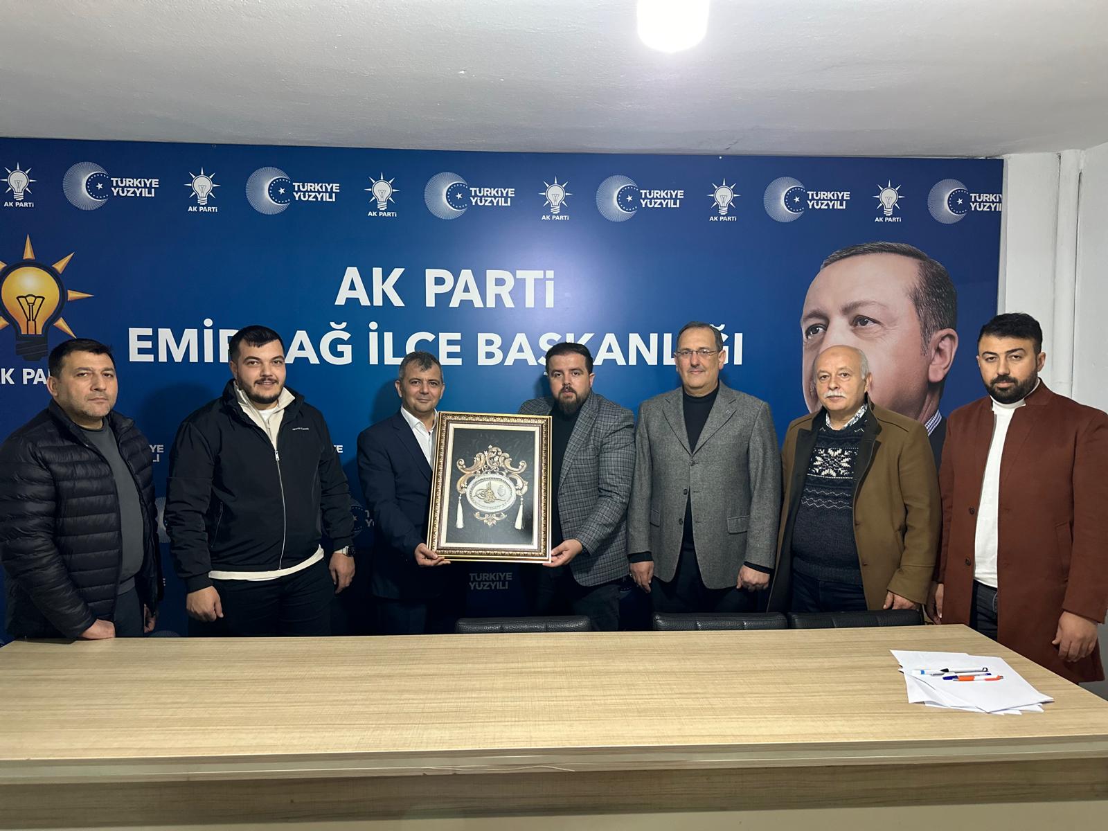 Başkan Koyuncu’dan Ak Parti İlçe Başkanlığına İade-İ Ziyaret