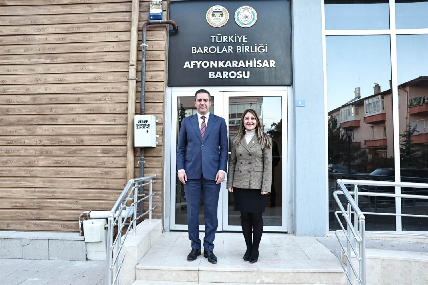 TBB Başkanı Sağkan’dan Afyon Barosu’na Ziyaret