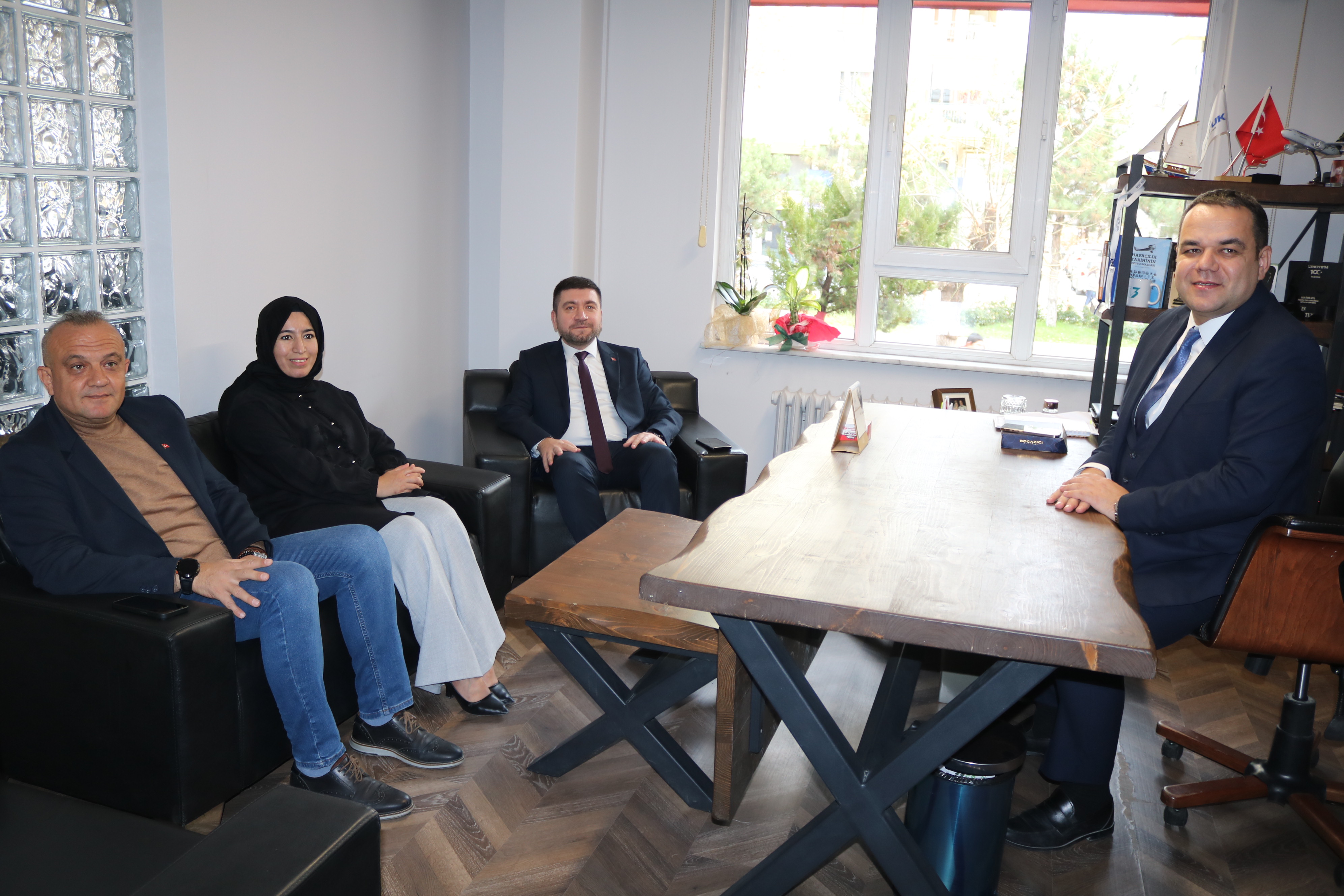 AK Parti Heyetinden Türkeli Gazetesi’ne Ziyaret