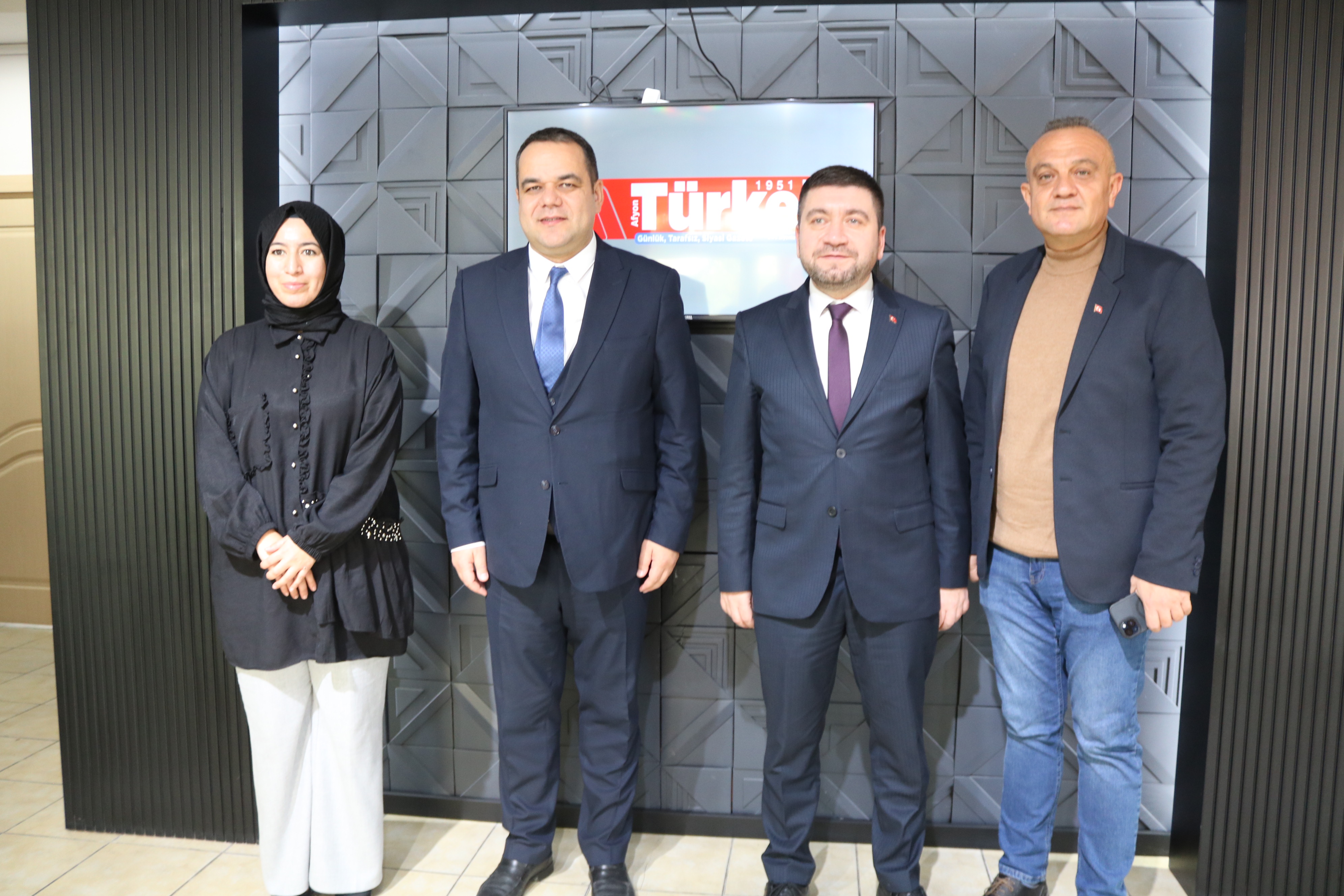 AK Parti Heyetinden Türkeli Gazetesi’ne Ziyaret