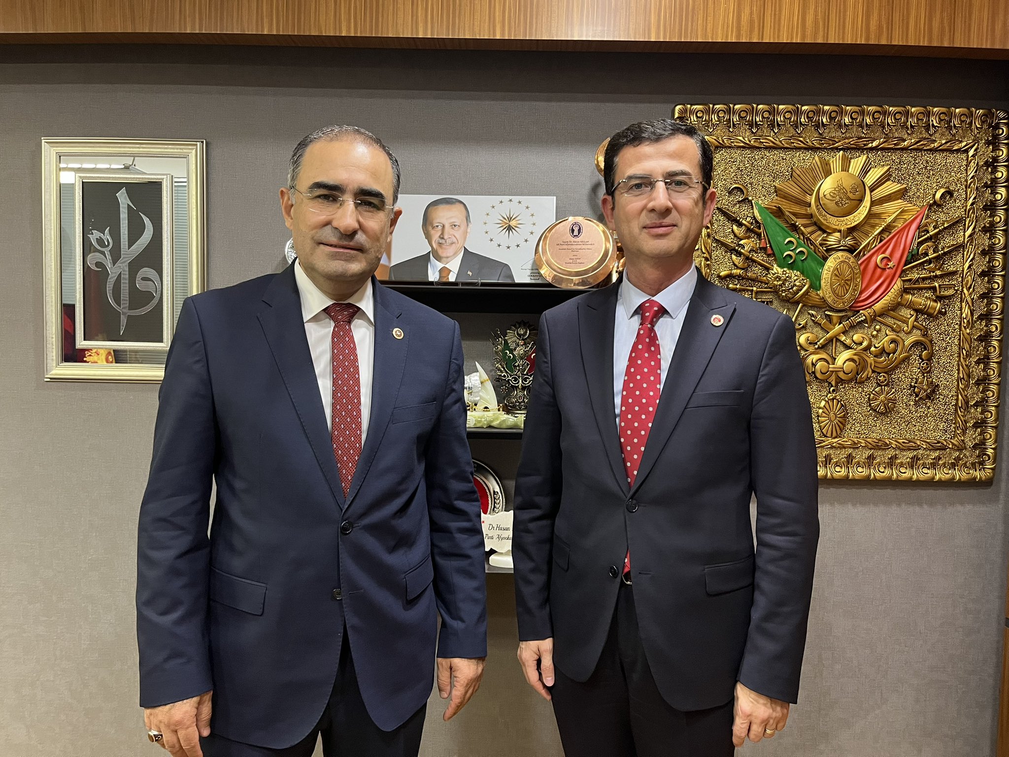 Milletvekili Hasan Arslan, Müdür Karayol’u TBMM’de Ağırladı 