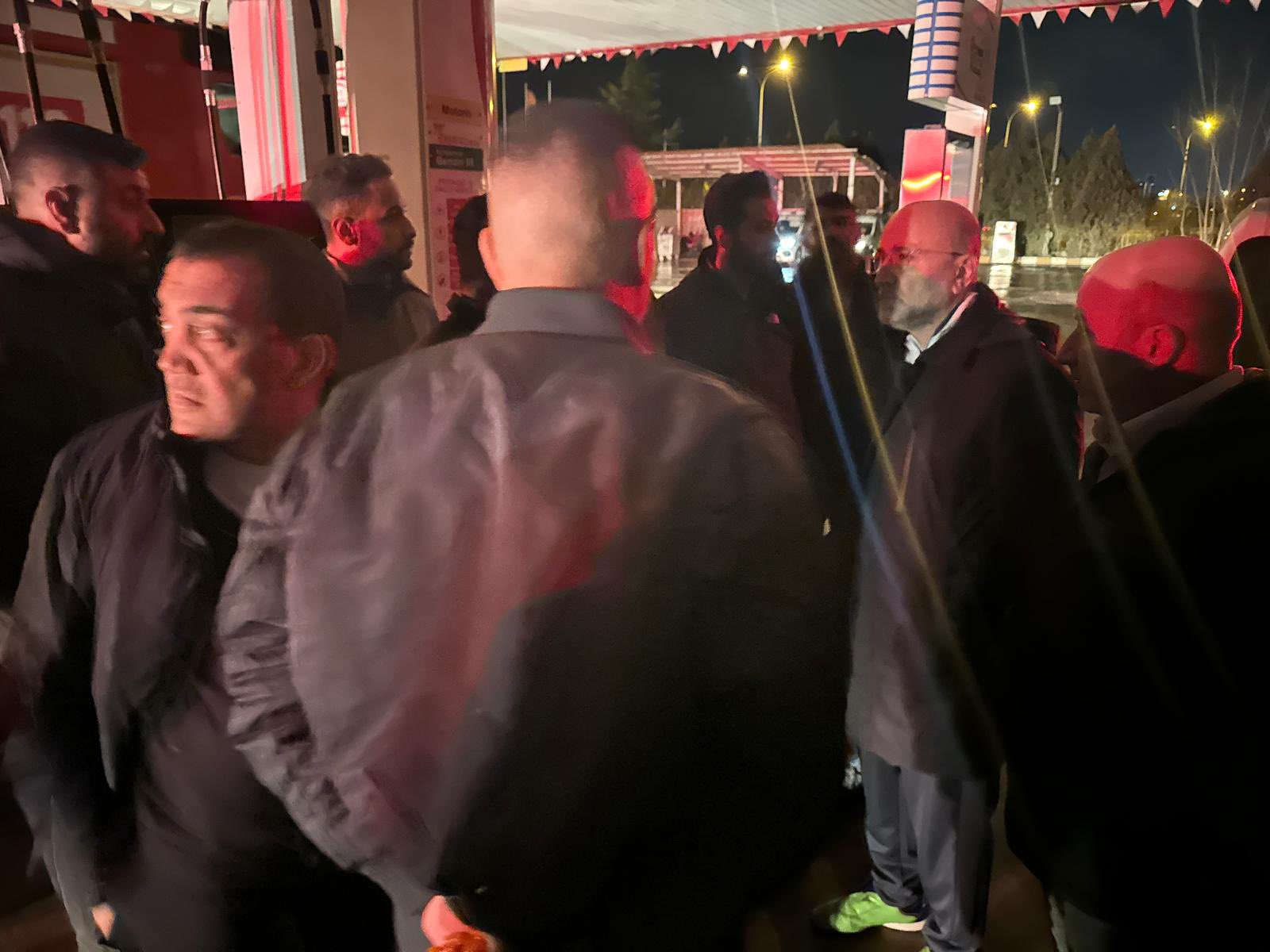 Başkan Şahin, Yanan Restoranda İncelemelerde Bulundu