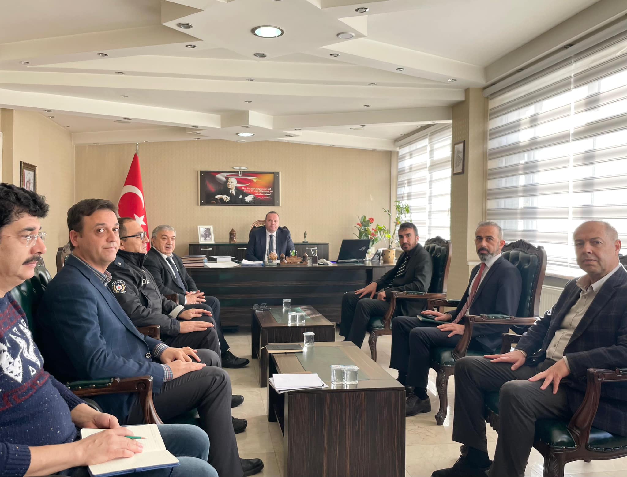 Kaymakam Eser Başkanlığında Kış Tedbirleri Toplantısı Yapıldı