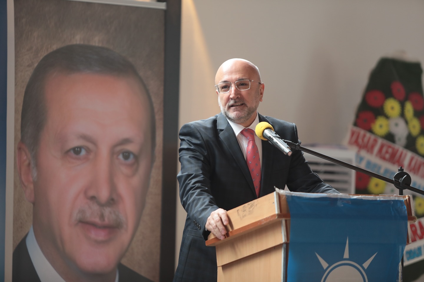 AK PARTİ ÇAY İLÇE TEŞKİLATINDA GÖREV DEĞİŞİMİ
