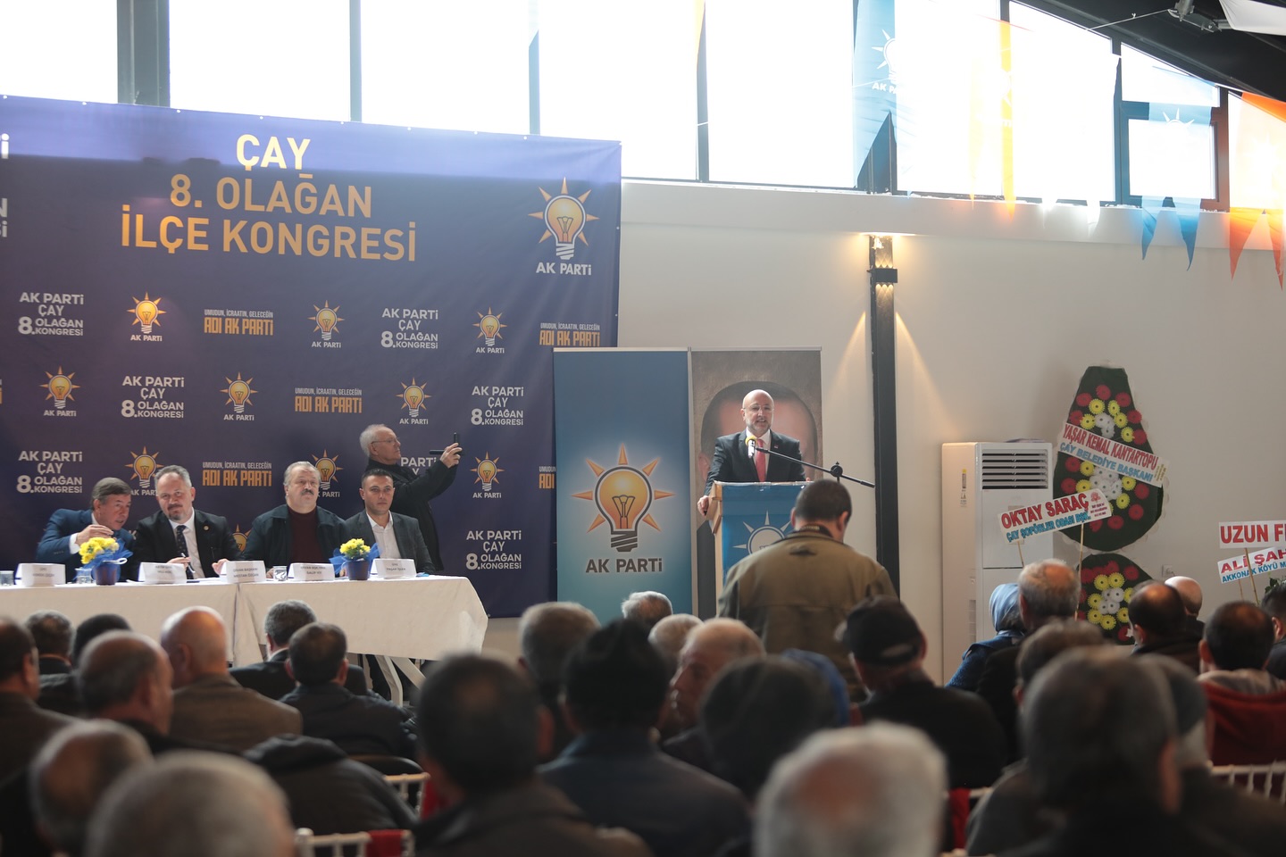 AK PARTİ ÇAY İLÇE TEŞKİLATINDA GÖREV DEĞİŞİMİ
