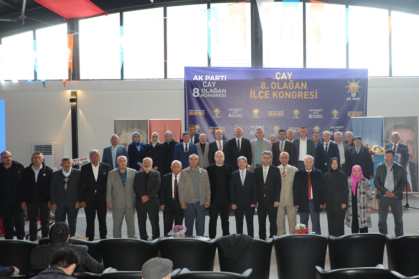 AK PARTİ ÇAY İLÇE TEŞKİLATINDA GÖREV DEĞİŞİMİ