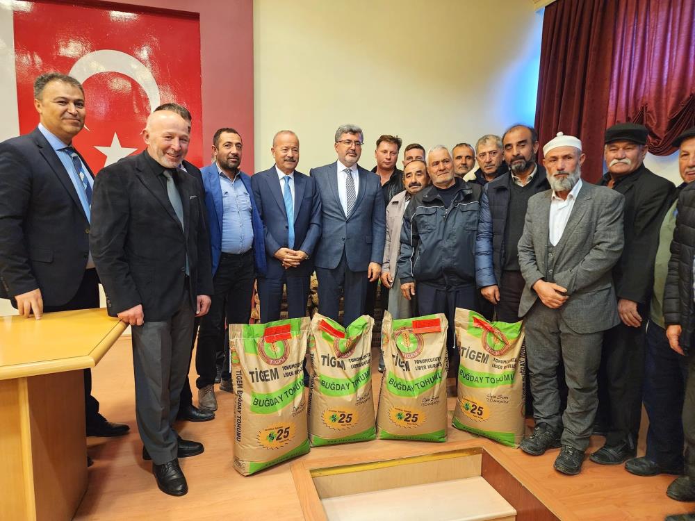 Çiftçilere 5 Milyon TL’lik Tohum Desteği: Yarısı Hibeli Buğday Projesi ile Üreticilere Destek Sağlanıyor