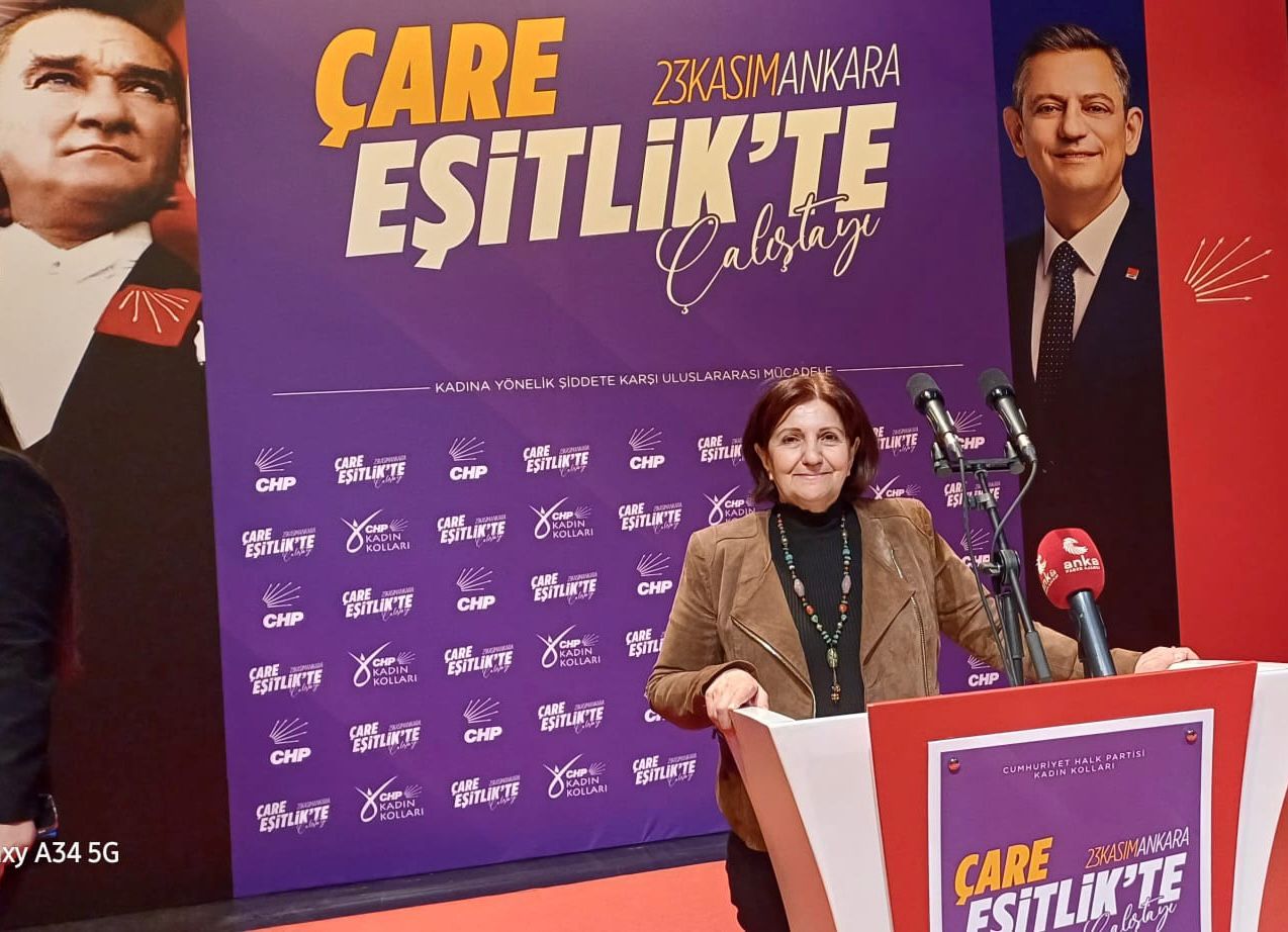 CHP Kadın Kolları’ndan 25 Kasım’da Kadına Yönelik Şiddetle Mücadele Vurgusu