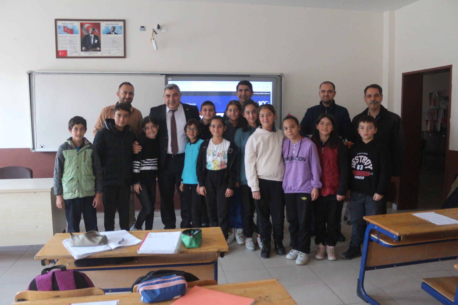 Müdür Sünnetci, Köprülü Okullarını Ziyaret Etti