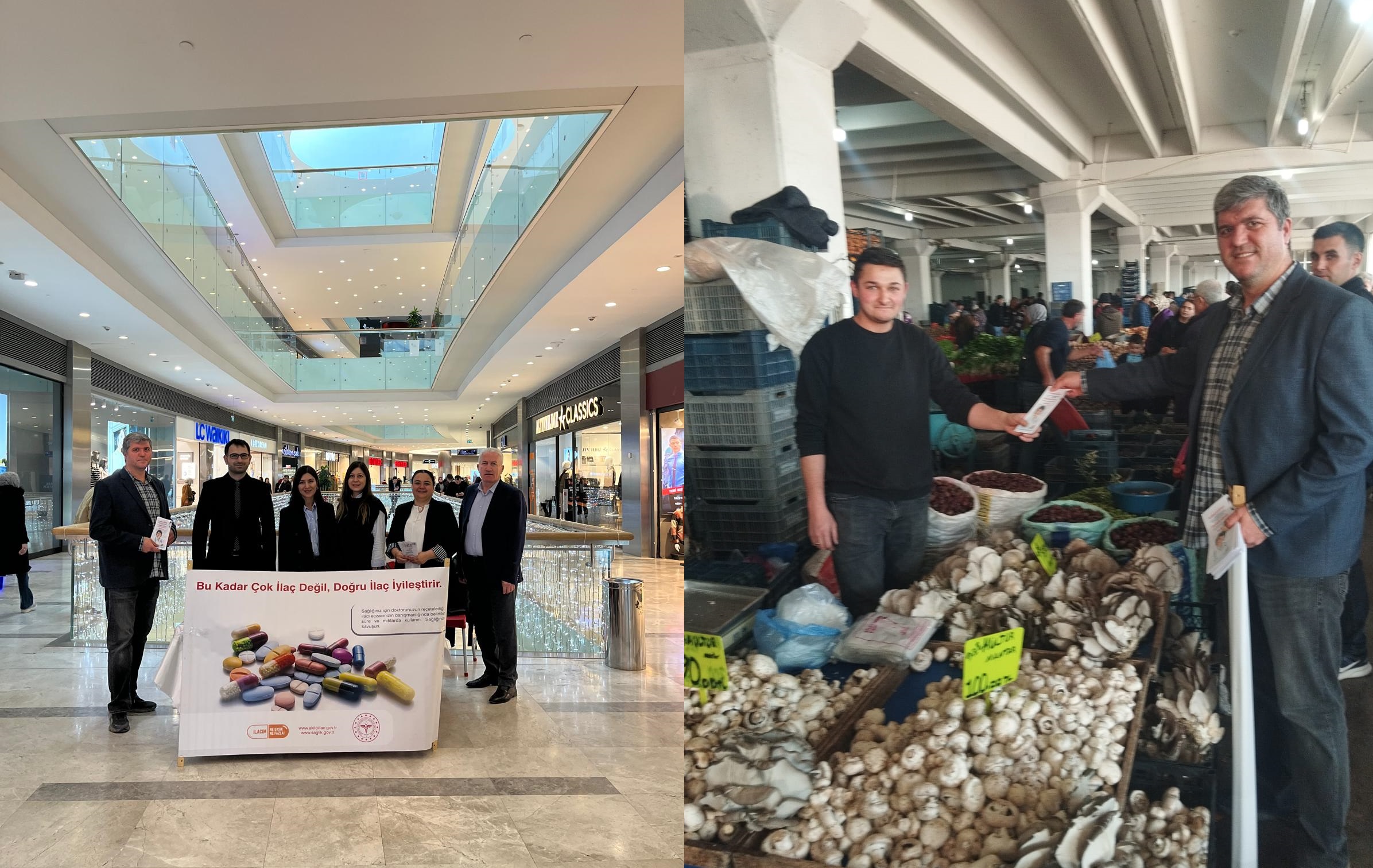 Akılcı İlaç Kullanımı İçin Sahadaydılar