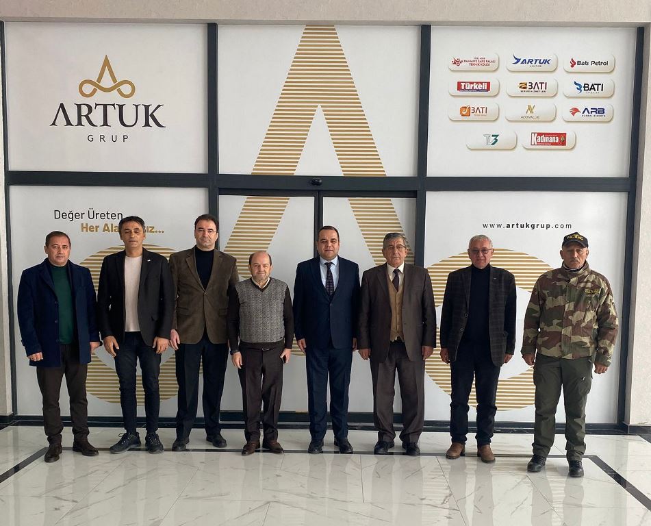 AGC YÖNETİCİLERİ'NDEN BAŞKAN ARTUK'A ZİYARET