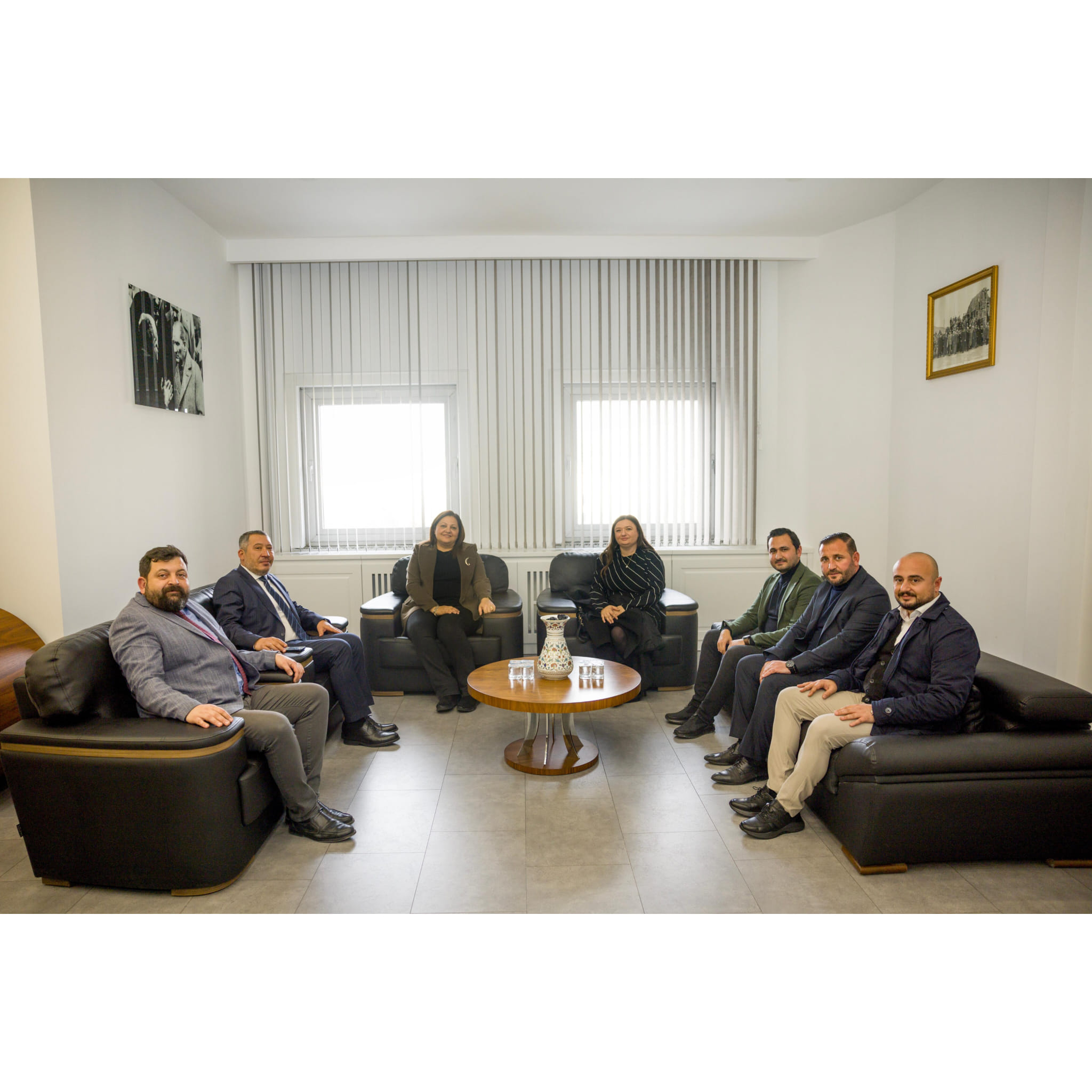 BELEDİYE BAŞKANLARINDAN BURCU KÖKSAL’A ZİYARET