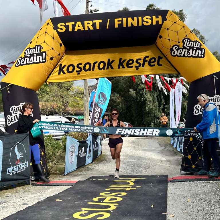 YÜSRA NAZ BALAMUT, LATMOS ULTRA MARATONU'NDA ŞAMPİYON OLDU