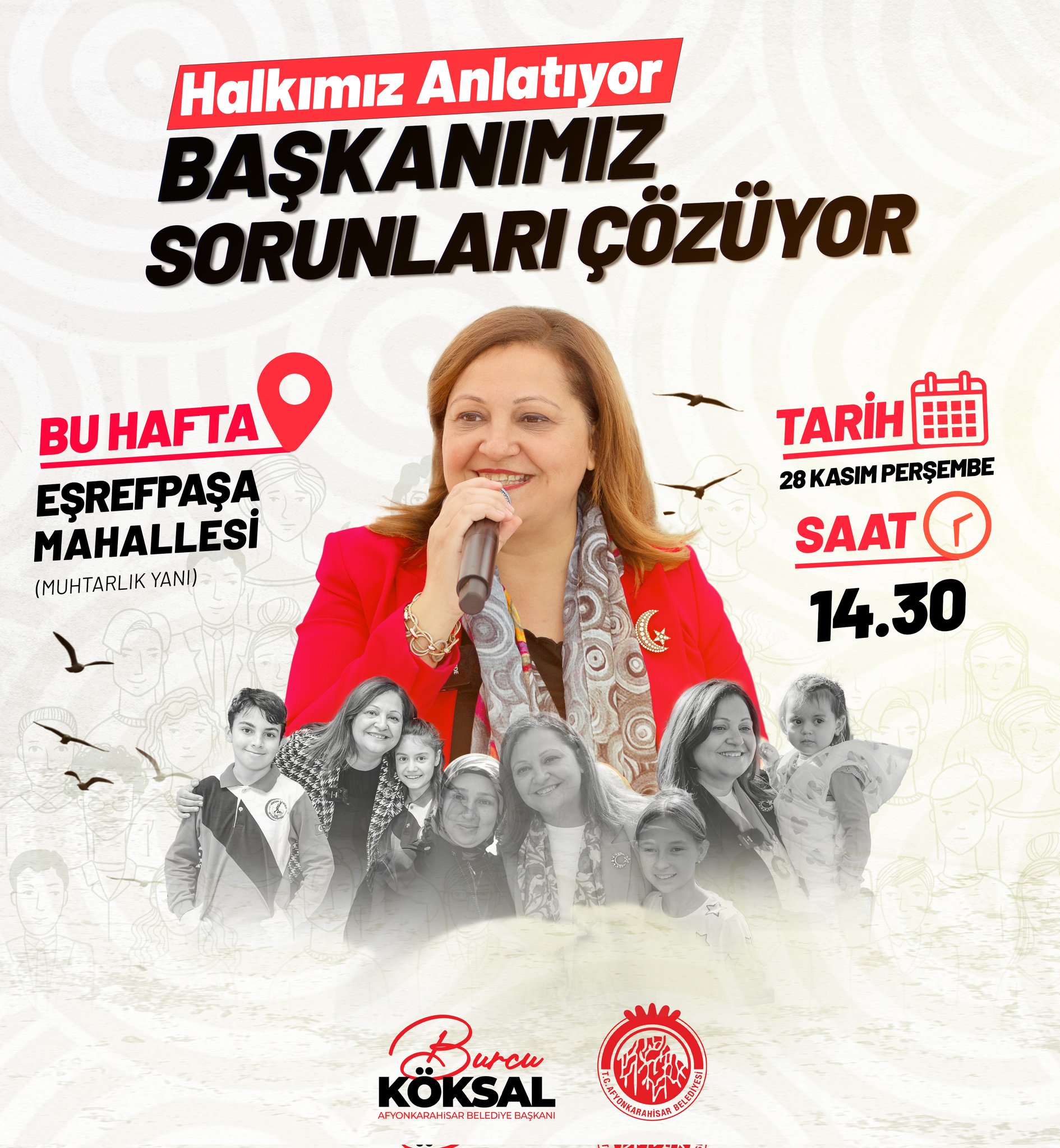 Mahalle Buluşmaları Devam Ediyor: Başkan Köksal, Eşrefpaşa Mahallesi’nde Vatandaşlarla Buluşuyor