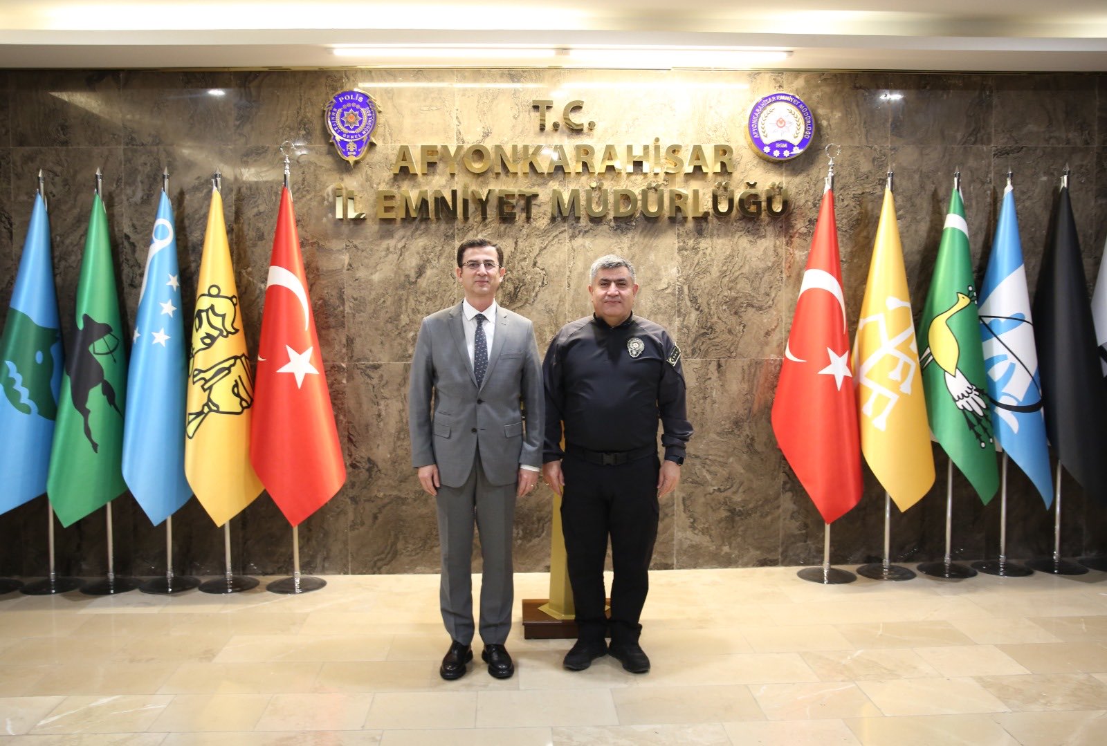 İl Emniyet Müdürü Ay Müdür Karayol’u Ağırladı