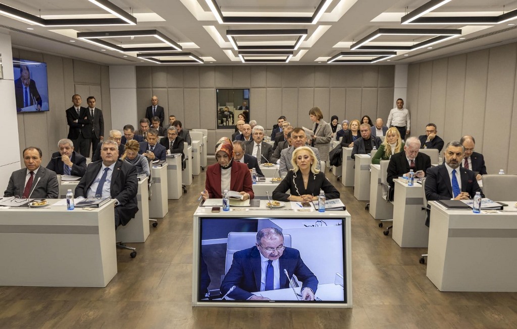 VALİ YİĞİTBAŞI, BİK 32. DÖNEM 8. GENEL KURUL TOPLANTISINA KATILDI