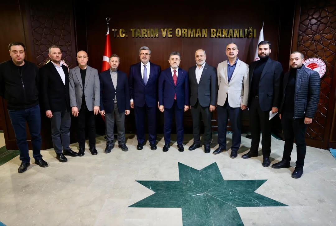 Milletvekili Özkaya, ATSO Heyeti ve Sektör Temsilcileri Bakan Yumaklı'yı Ziyaret Etti