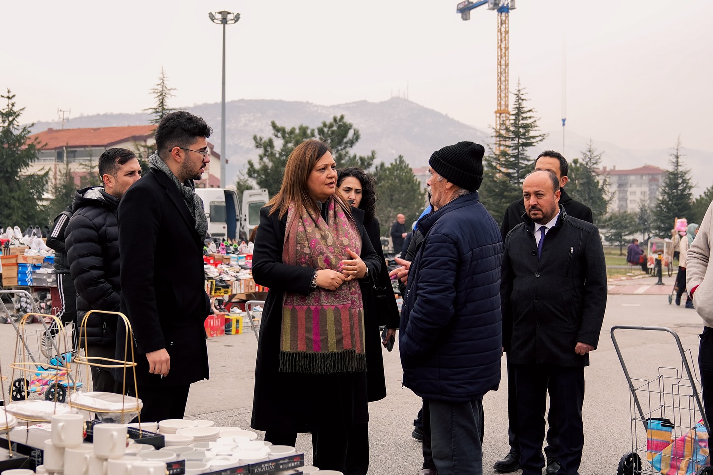 Başkan Köksal Şehri Her Noktada Dinliyor