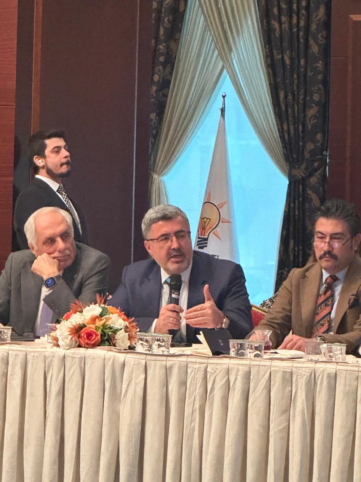 AK Parti Genel Merkezinde İstişare ve Değerlendirme Toplantısı Yapıldı