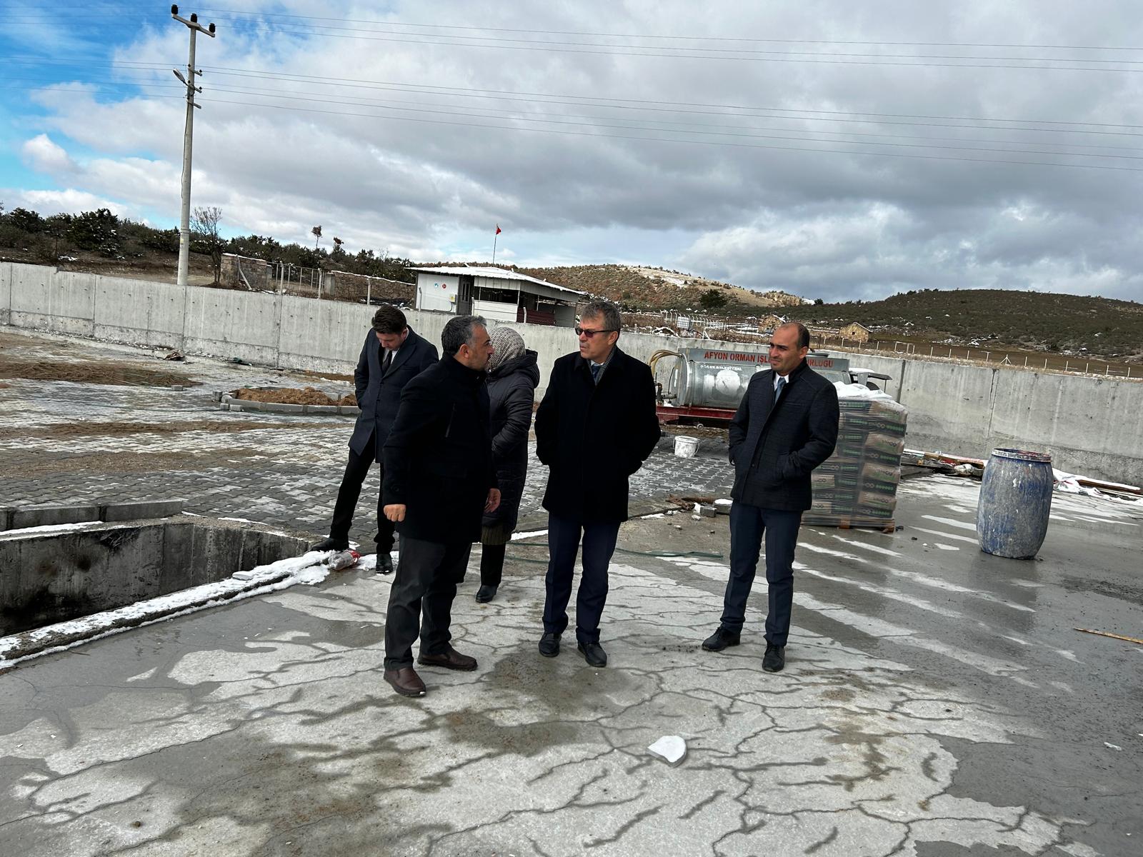 Osman Ziya Bilim İnşaat Alanını Yerinde İnceledi: Frigya Atlı Spor ve Okçuluk Merkezi’nde Çalışmalar Hız Kesmeden Devam Ediyor