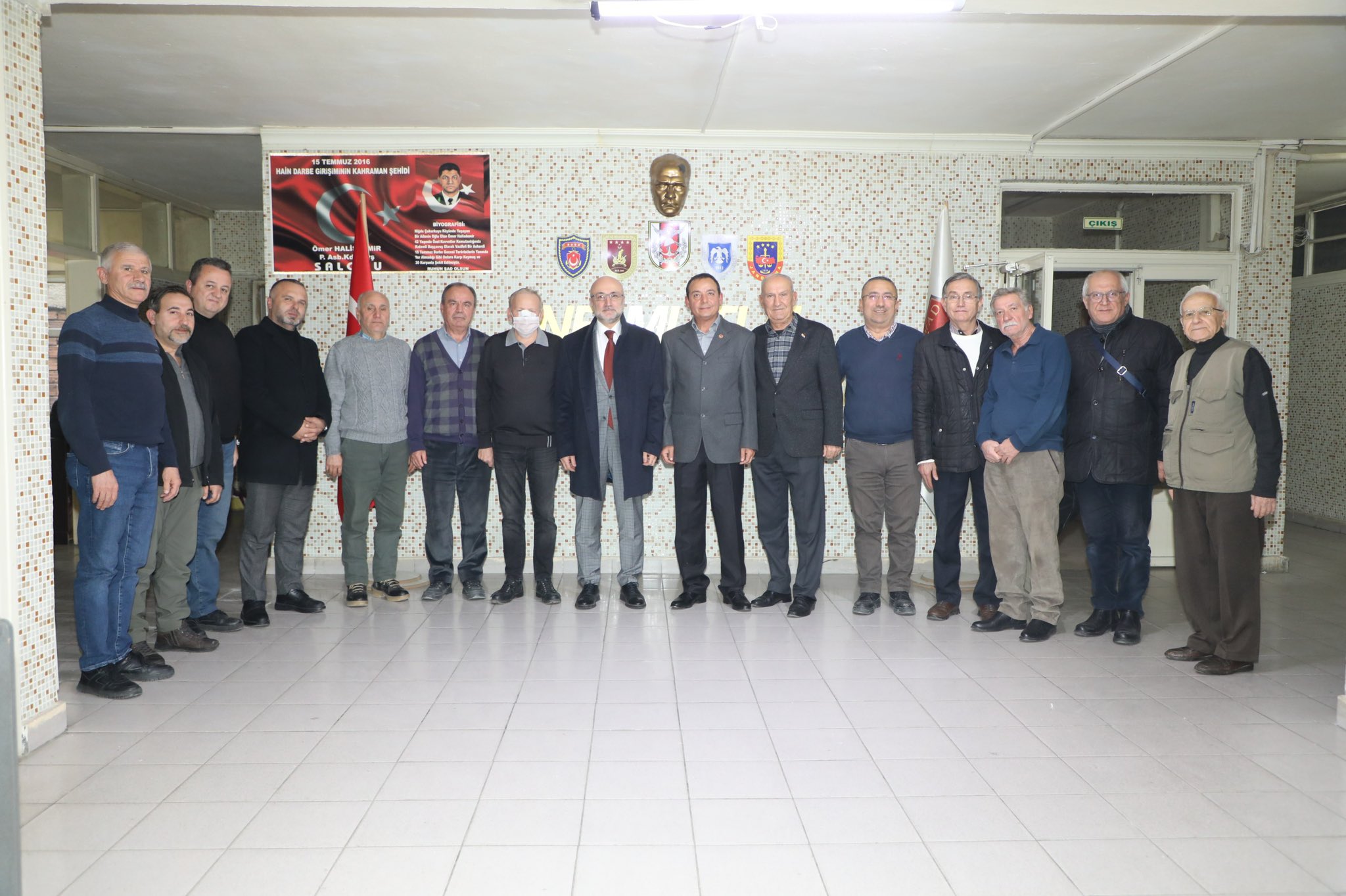 AK Parti Heyeti TEMAD Üyeleriyle Buluştu
