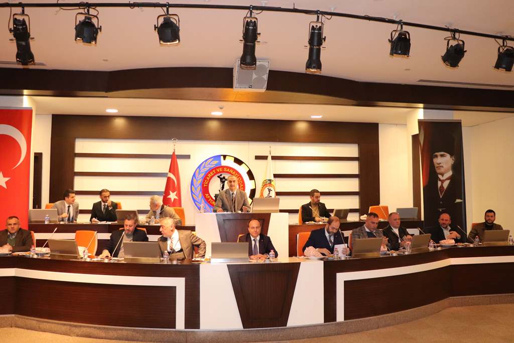 ATSO'DA 2024 YILININ KASIM AYI MECLİS TOPLANTISI YAPILDI